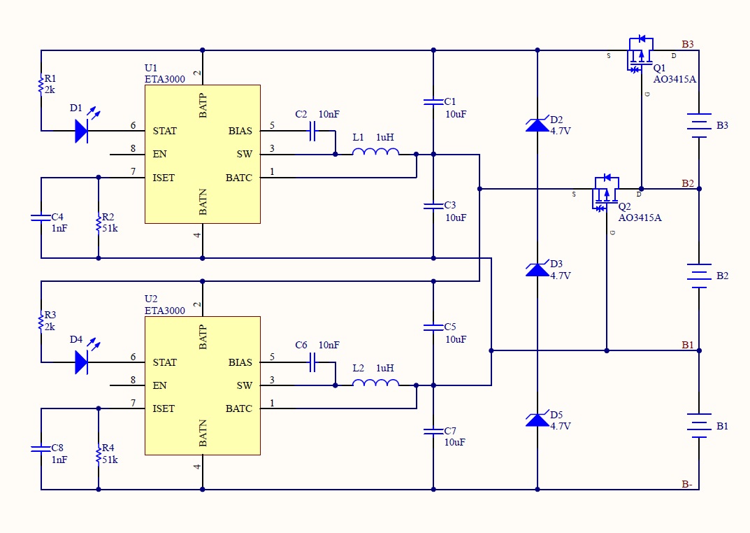 QNBBM Battery Equalizer With Light