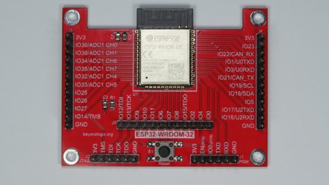 Esp32 Wroom 32 Breakout Board Beyondlogic